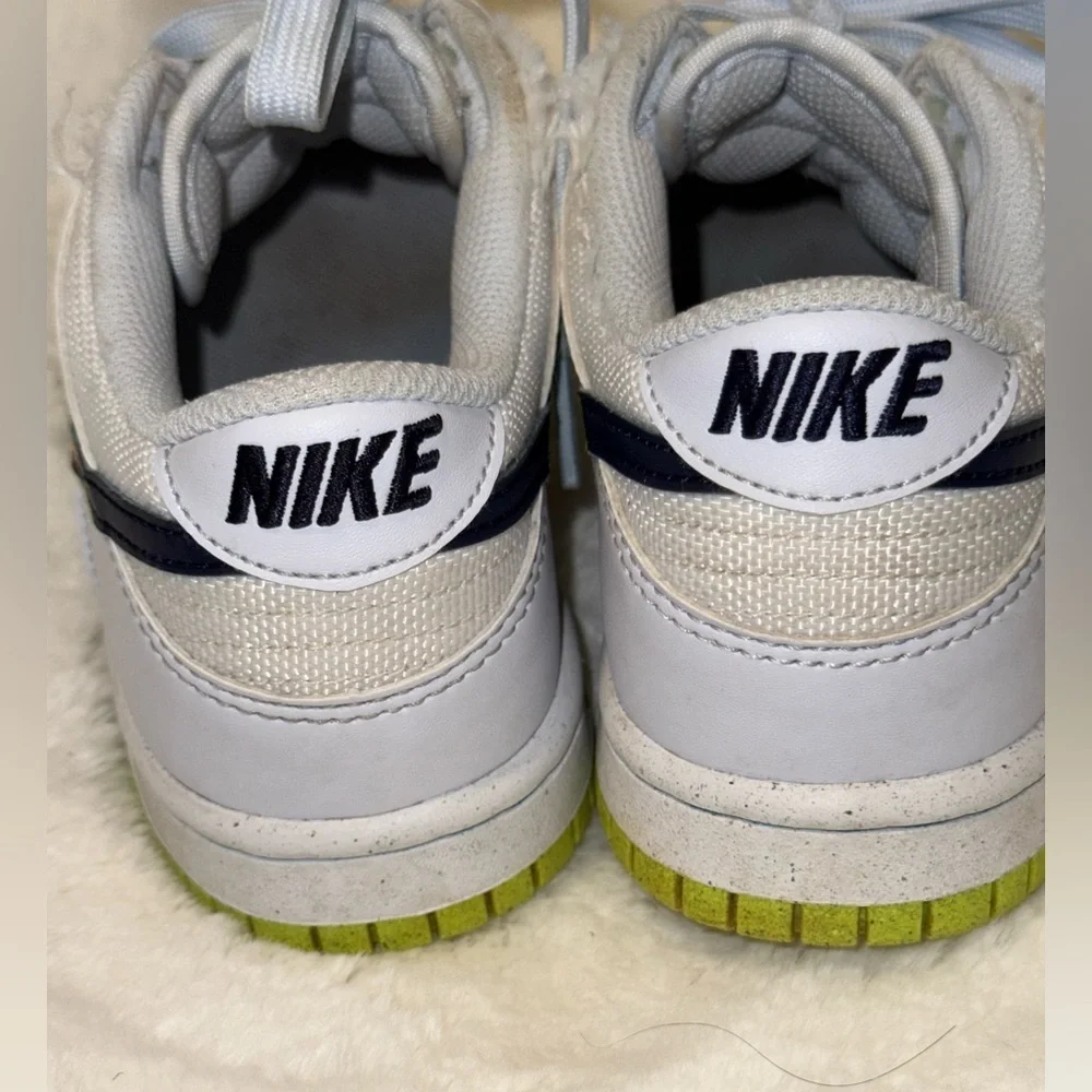 Nike Dunk Low 3D Swoosh Grey (GS) Size 4Y